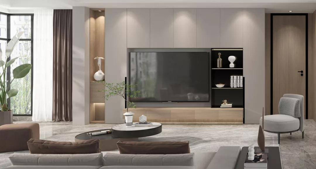 mueble de televisión de diseño moderno